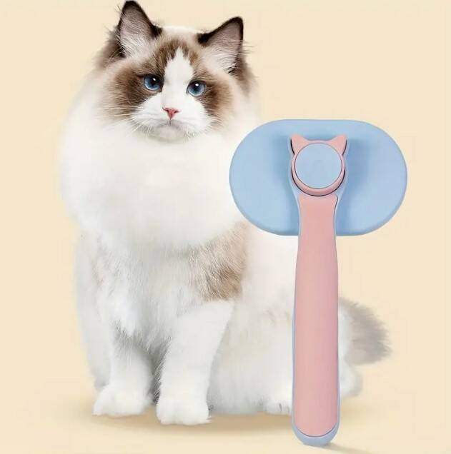Kedi ve Köpekler İçin Kendini Temizleyen Tüy Fırçası - 4