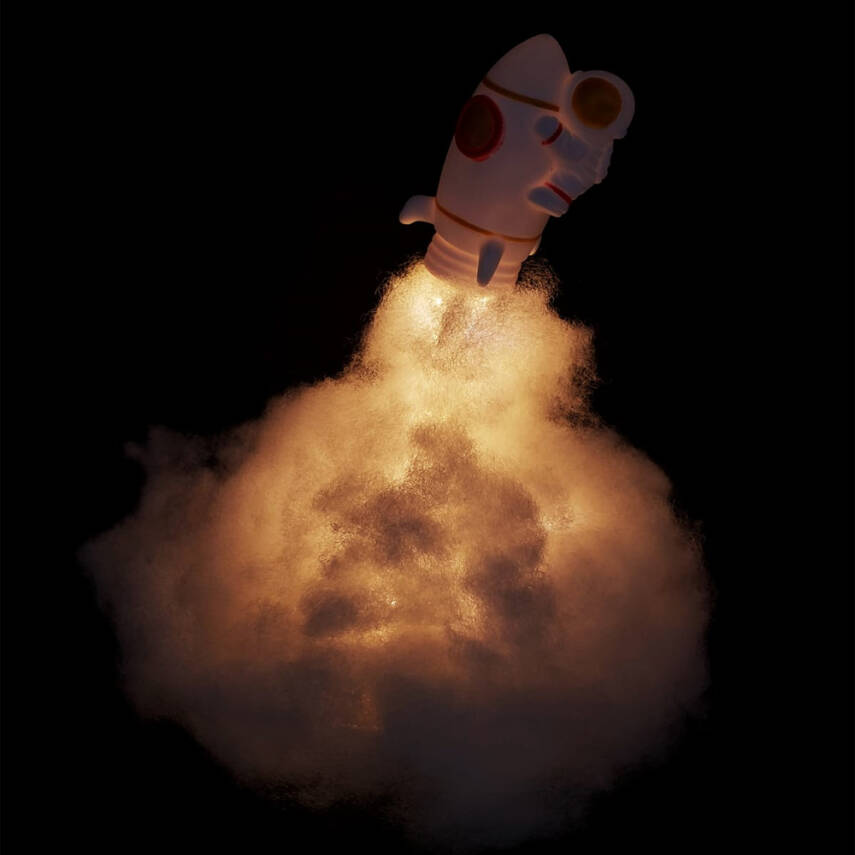Kendin Yap Uçan Astronot Tasarımlı Gece Lambası - 1