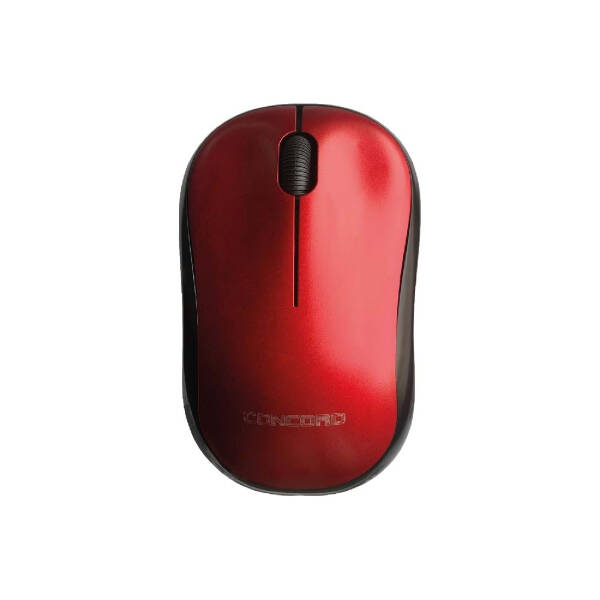 Kırmızı Kablosuz 3D Optik Mouse - 1
