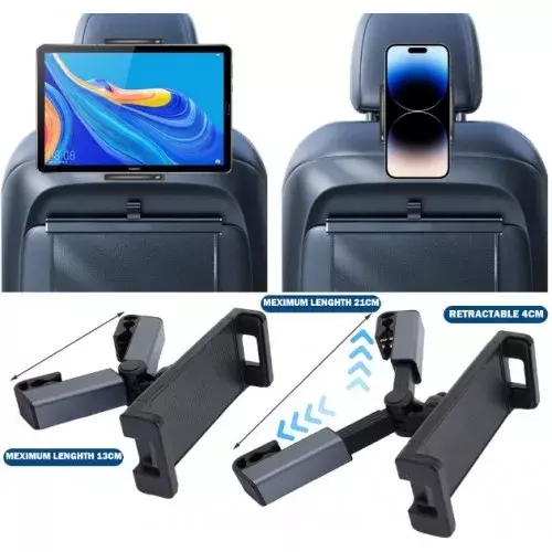 Koltuk Arkası Ayarlanabilir Tablet Telefon Tutucu - 3