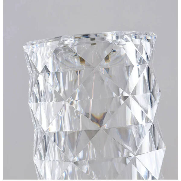 Kristal LED Kumandalı Ve Dokunmatik Masa Lambası - 3