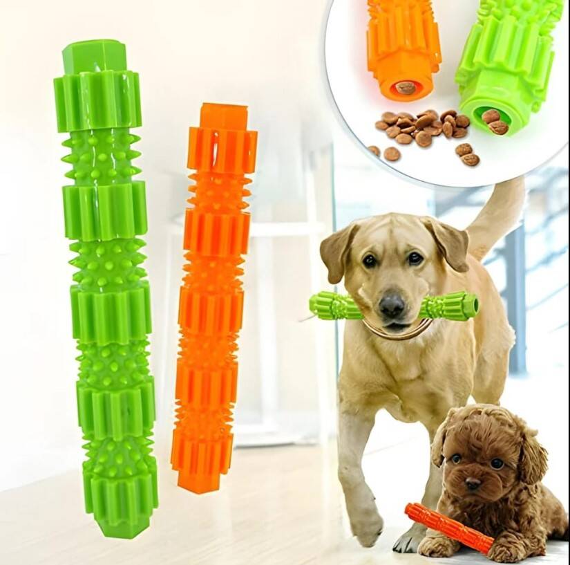 Küçük Boy Mama Hazneli Köpek Isırma Oyuncağı - 1