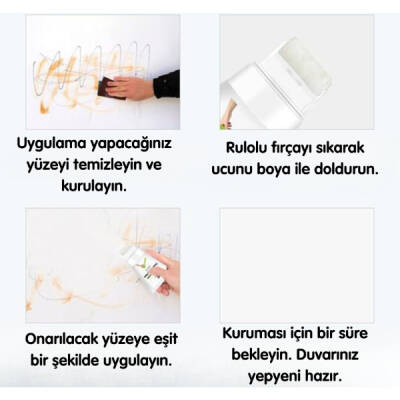 Küçük Duvar Tamir Rötuş Boyası - 2