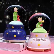 Küçük Prens Kar Küresi Işıklı Küçük Boy 6.5 cm - 1