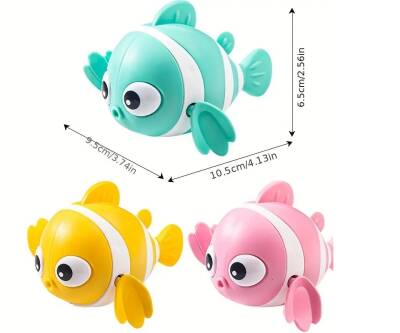 Kurmalı Balık Bebek Banyo Oyuncağı - 3