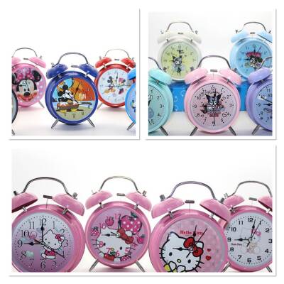 Kuromi, Hello Kitty, Mickey Mouse Masa Üstü Çalar Saat - 1