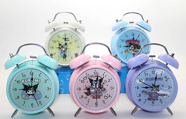 Kuromi, Hello Kitty, Mickey Mouse Masa Üstü Çalar Saat - 2