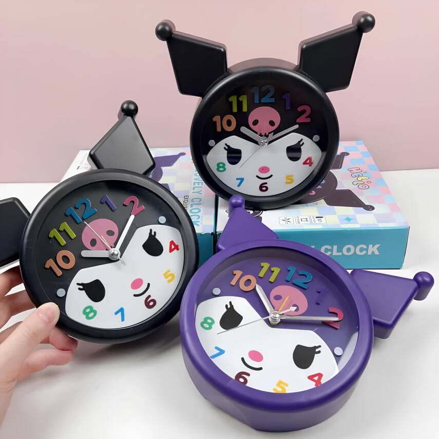 Kuromi Masa Üstü Çalar Saat Model 1 - 1