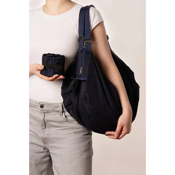 Lacivert Katlanabilir Seyahat Çantası - 1