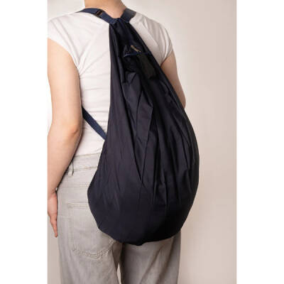 Lacivert Katlanabilir Seyahat Çantası - 4