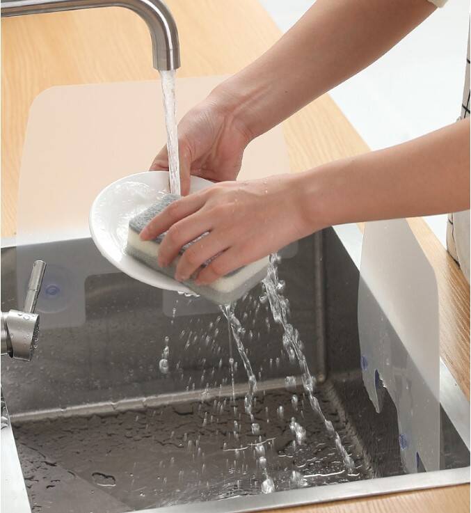 Lavabo ve Ocak Sıçrama Önleyici Vantuzlu Kalkan - 1