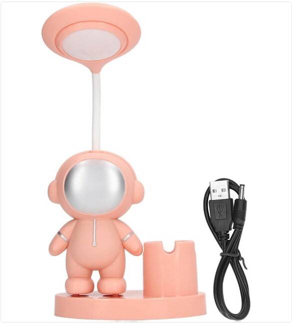 LED Astronot Masa Lambası Ve Kalemlik - 4