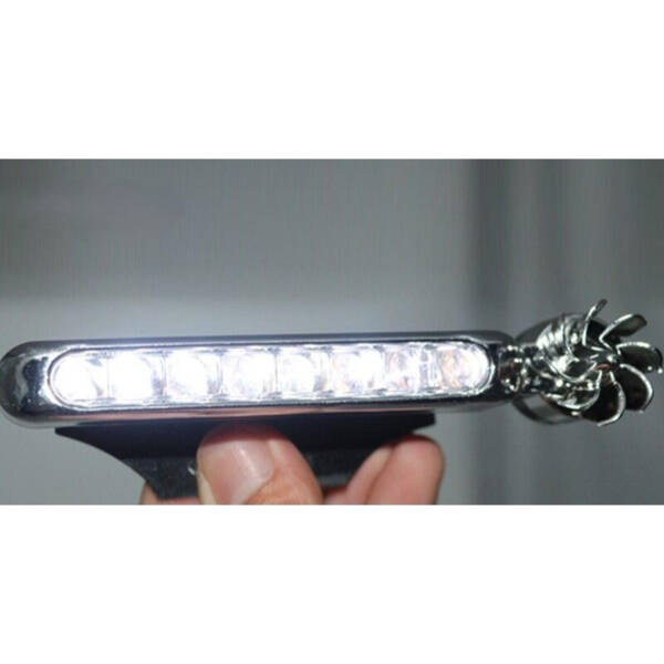 Led Çakar Lamba Seti Beyaz Renk Rüzgar Enerjili - 3