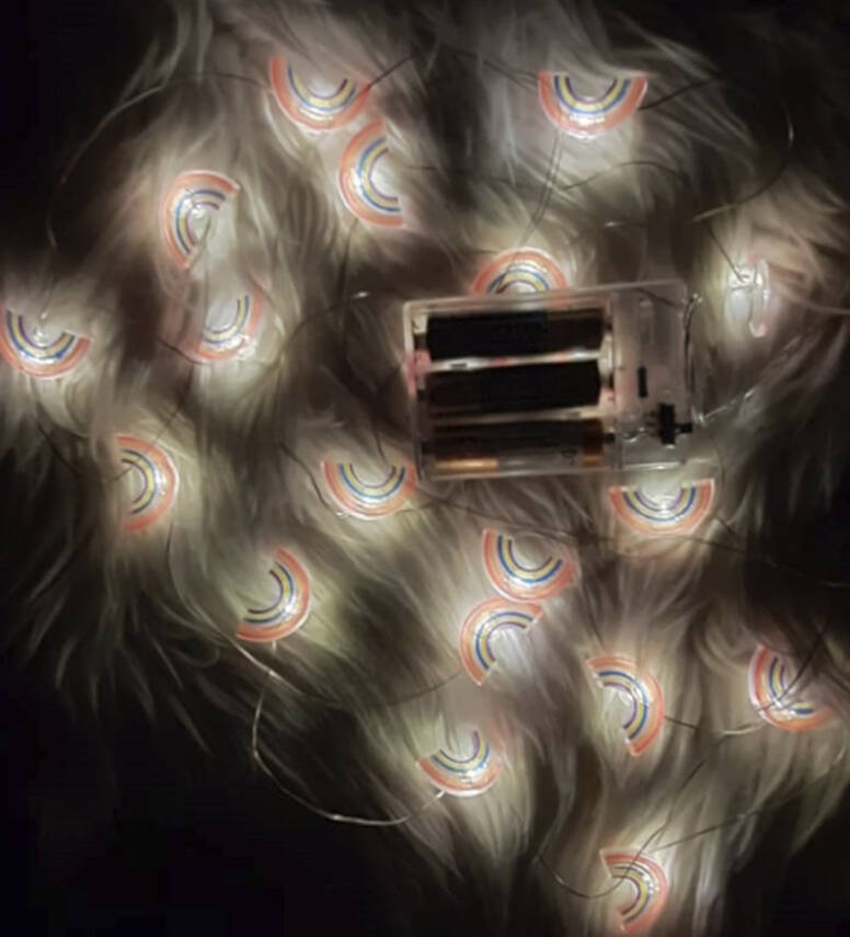 Led Işıklı Gökkuşağı Dekoratif İp - 1