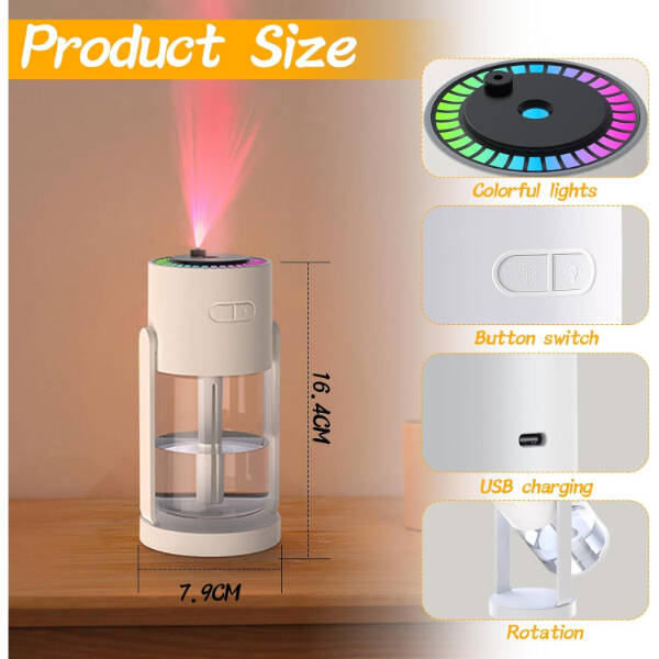 LED Işıklı Hava Nemlendirici Cihaz - 2