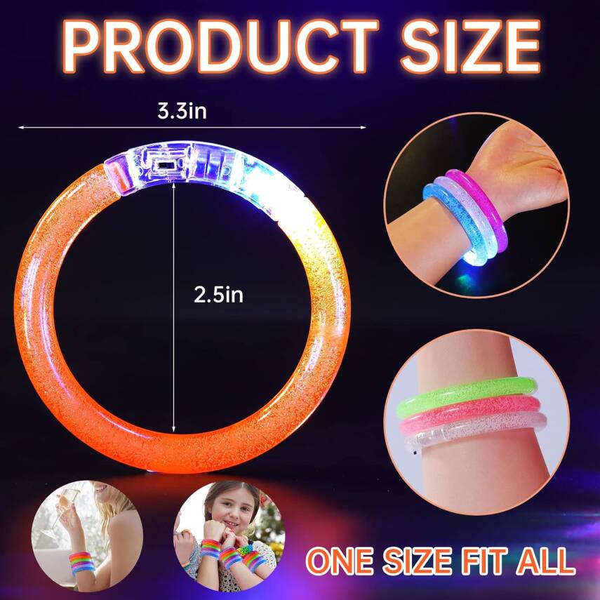Led Işıklı Pilli Bileklik - 3