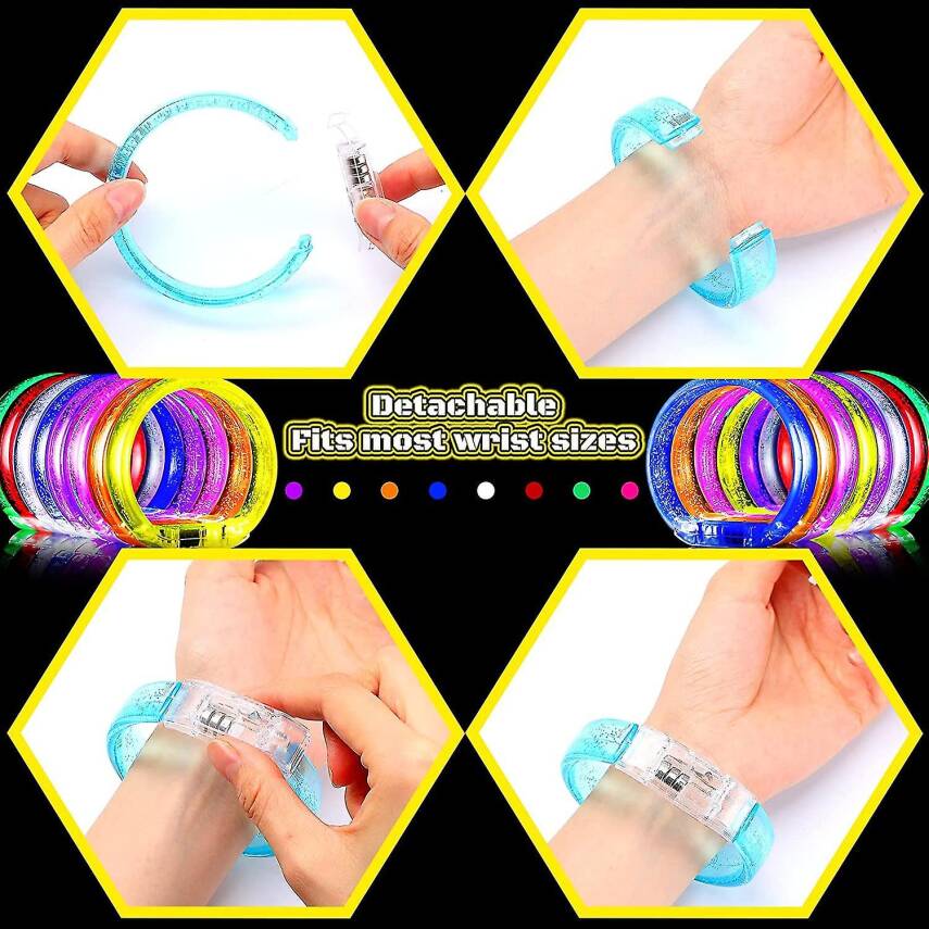 Led Işıklı Pilli Bileklik - 3