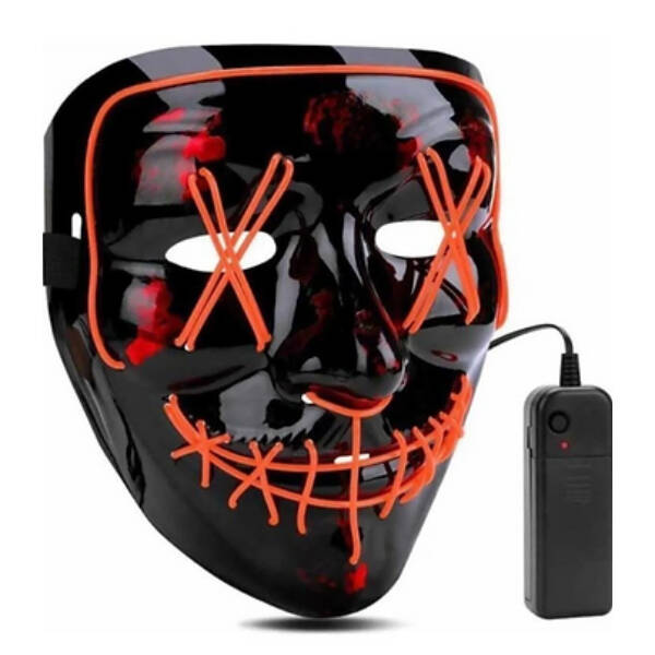 LED Işıklı Yeşil Maske - 2
