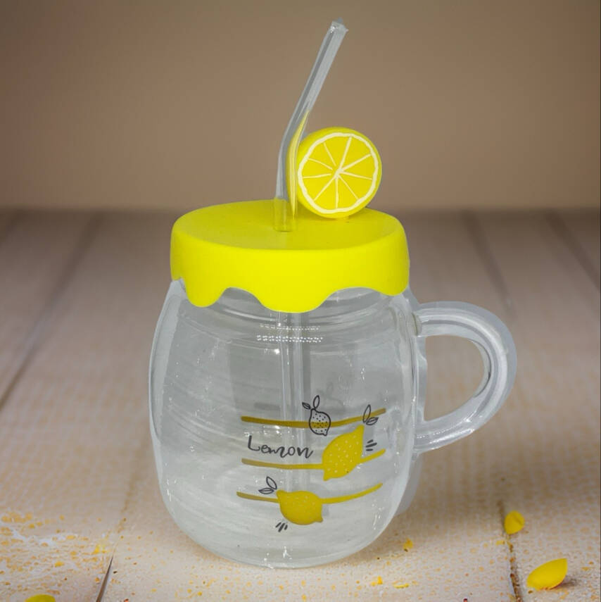 Limon Tasarımlı Kupa Bardak - 1