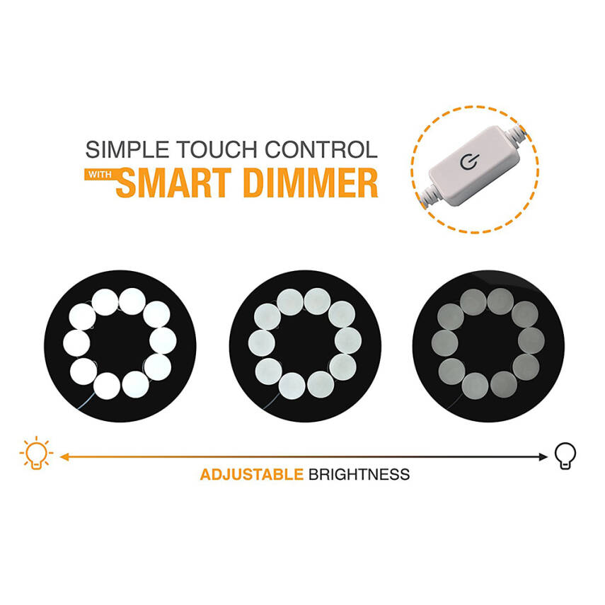 Makyaj Aynası Aydınlatma Kiti - 5