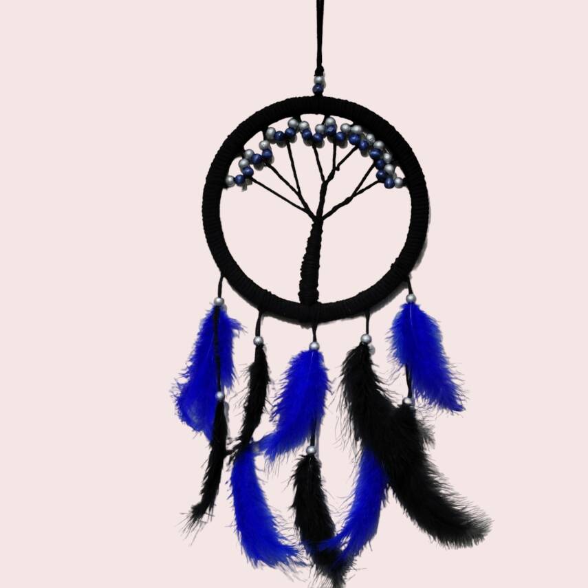 Mavi İncili Hayat Ağacı Dream Catcher - 2