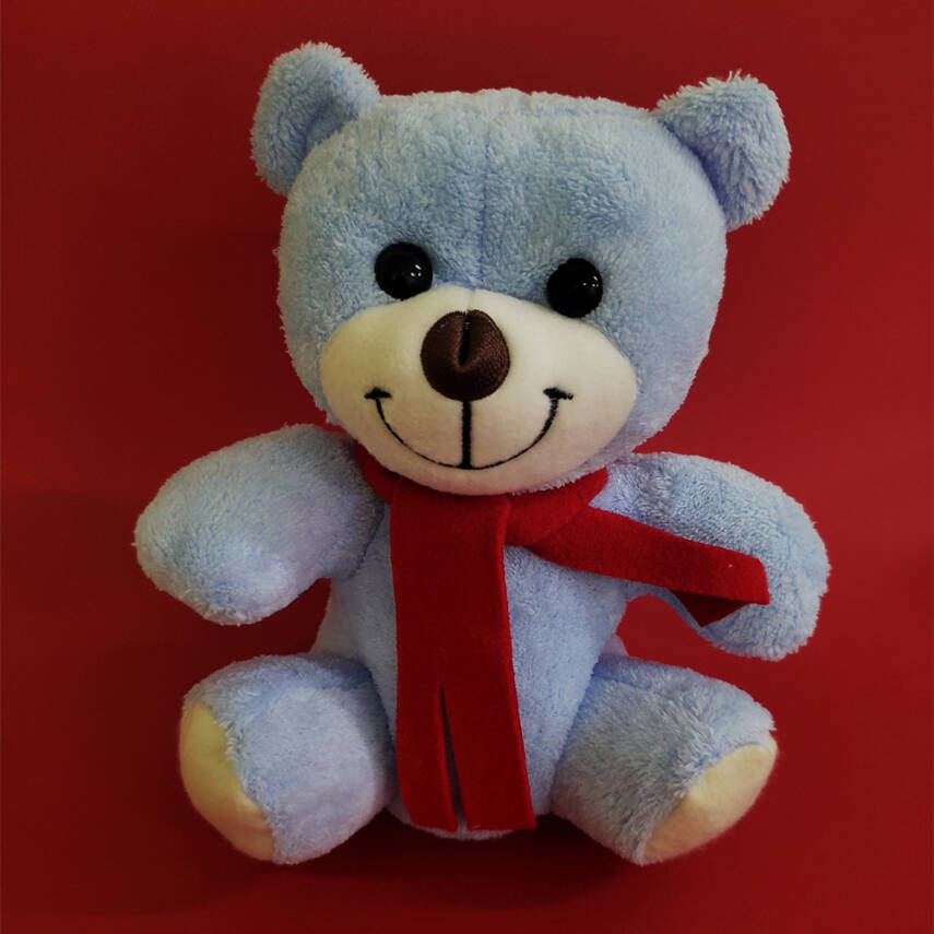 Mavi Peluş Oyuncak Ayıcık - 1