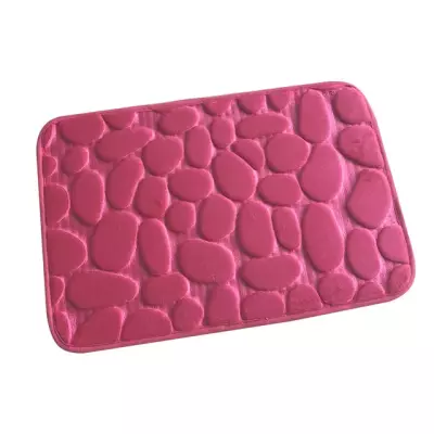 Memory Kaydırmaz Banyo Paspası Pembe - 1