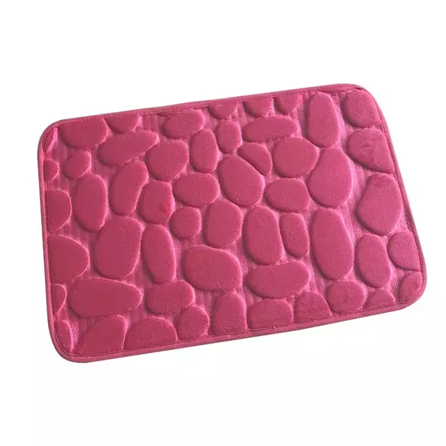 Memory Kaydırmaz Banyo Paspası Pembe - 1
