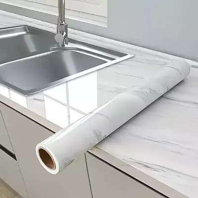 Mermer Desenli Kaplama Kağıdı 5 Metre - 1