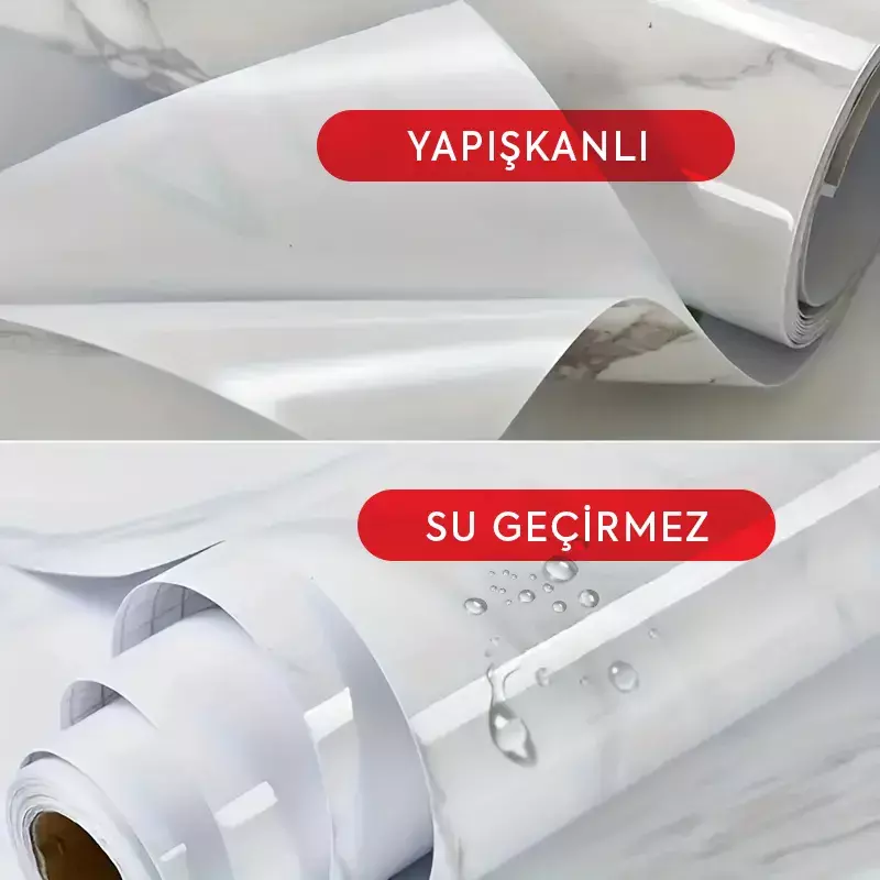 Mermer Desenli Kaplama Kağıdı 5 Metre - 4