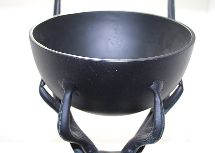 Metal Geyikli Kase 75 Cm - 2