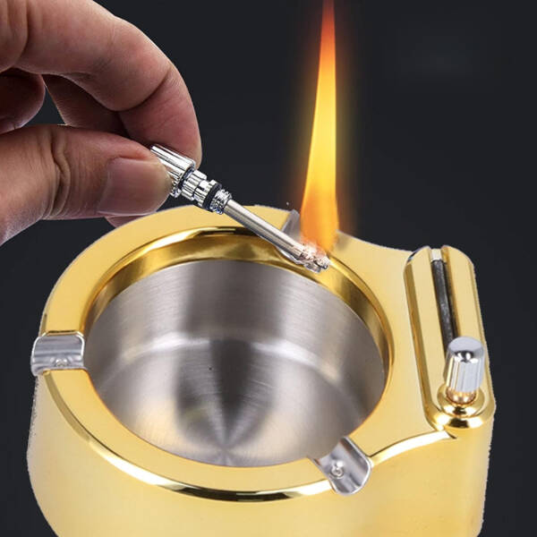 Metal Kibritli Küllük - 1