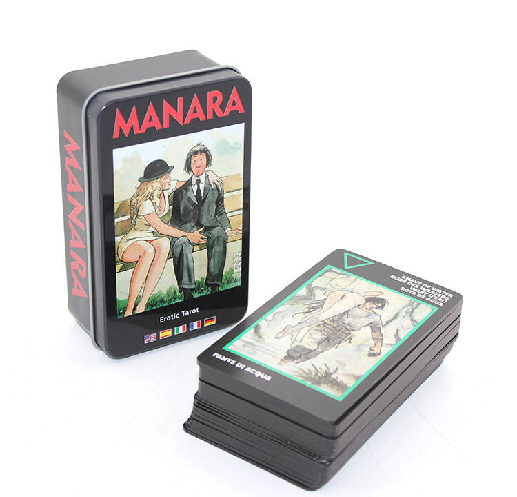 Metal Kutulu Tarot Kartı Manara - 1