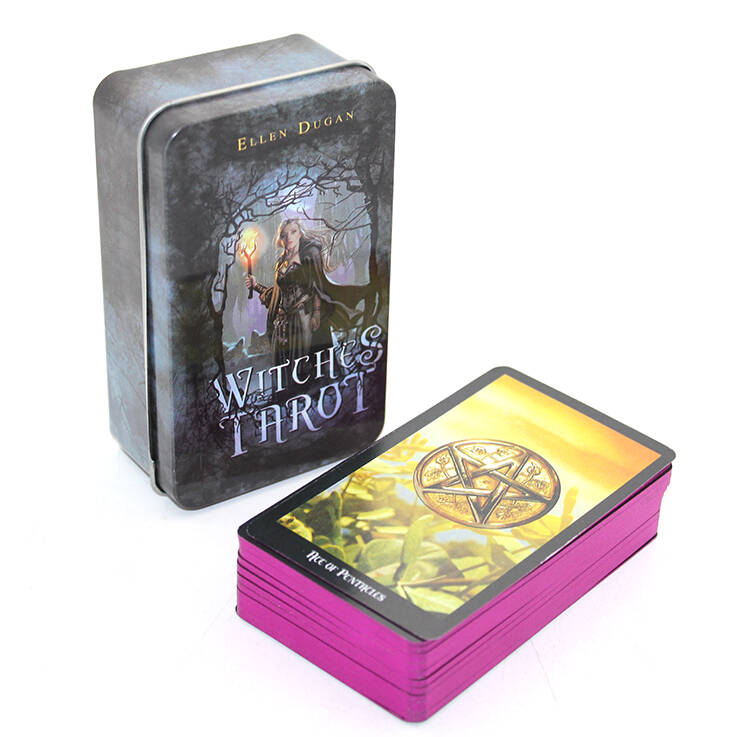 Metal Kutulu Tarot Kartı Witches Tarot - 1
