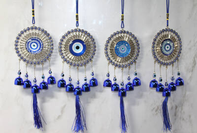 Metal Nazar Boncuğu Çan Model 2