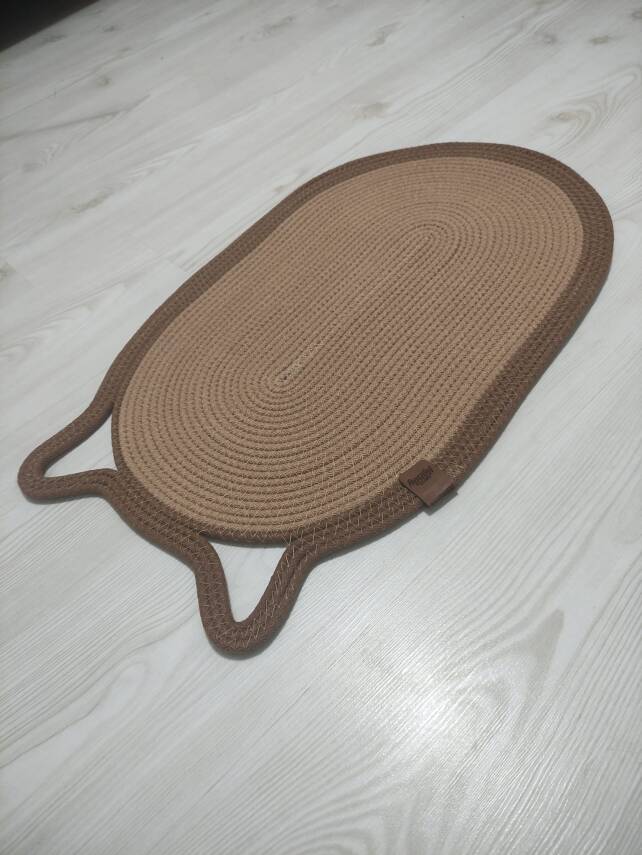 Mikopet Dekoratif Kedi Kulaklı Tırmalama Paspası - 3