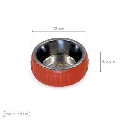 Mikopet Organik Seramik Mama Kabı Kiremit - 2