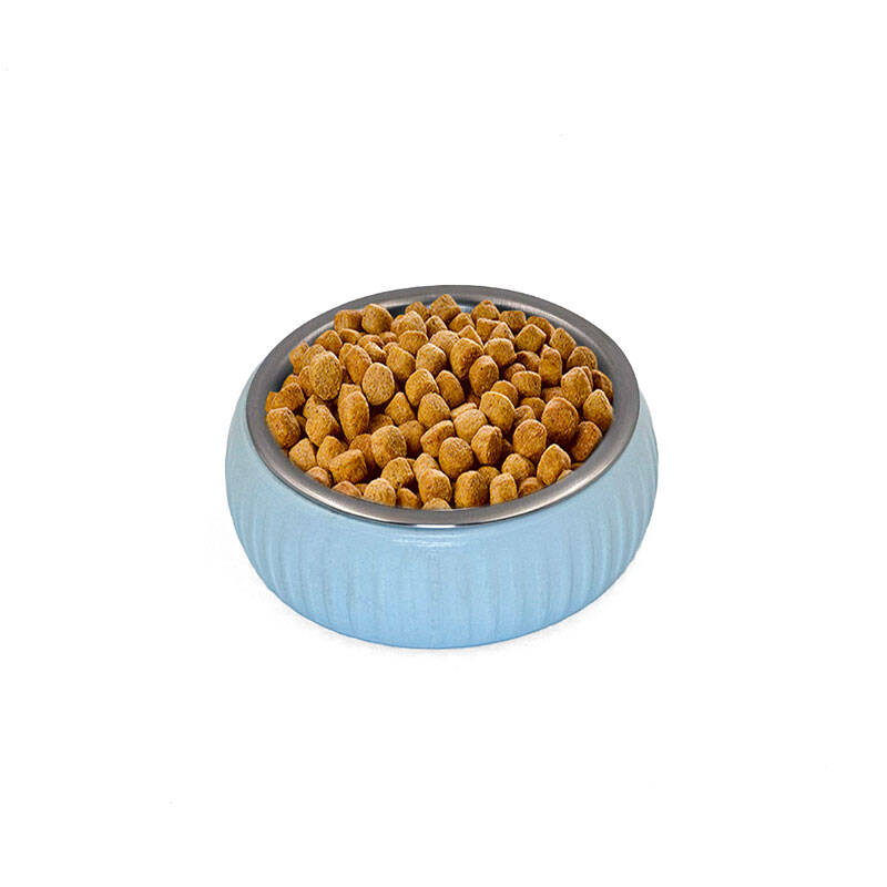 Mikopet Organik Seramik Mama Kabı Mavi - 1