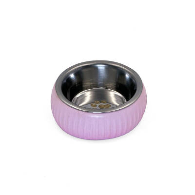 Mikopet Organik Seramik Mama Kabı Pembe - 3
