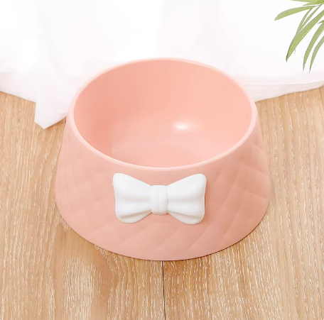 Mikopet Şık Desenli Fiyonklu Mama Kabı - 5