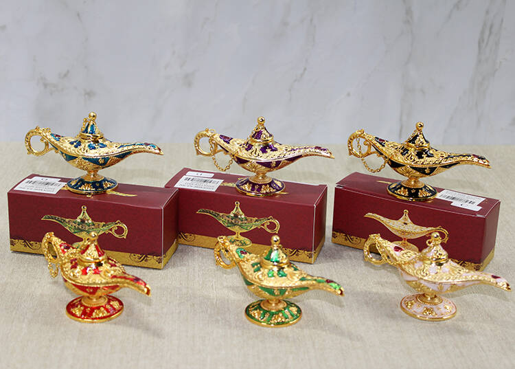 Mineli Metal Alaaddin Lambası Model 3 - 1