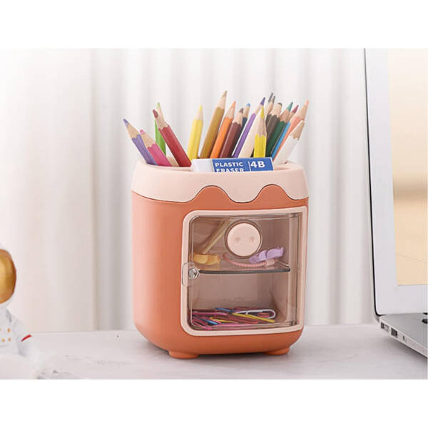 Mini Dolap Tasarımlı Kalemlik - 2