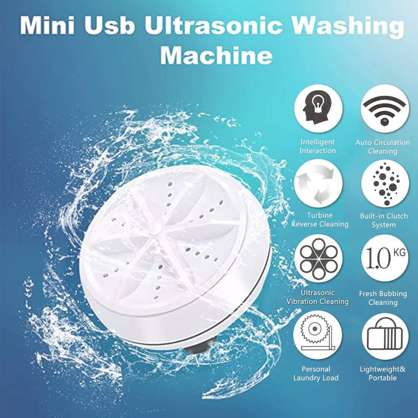Mini Portatif Çamaşır Makinesi - 4