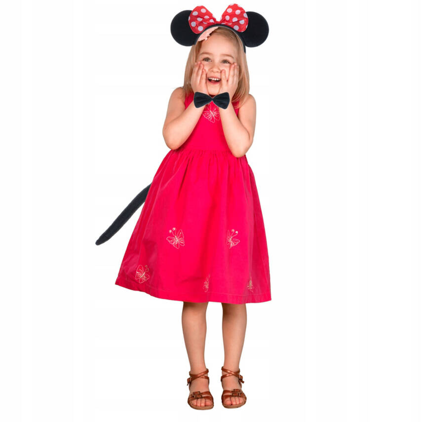 Minnie Mouse Taç Kuyruk Papyon Gösteri Seti - 3