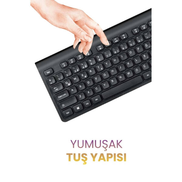 Multimedya Q Klavye Ve Mouse Seti - 4