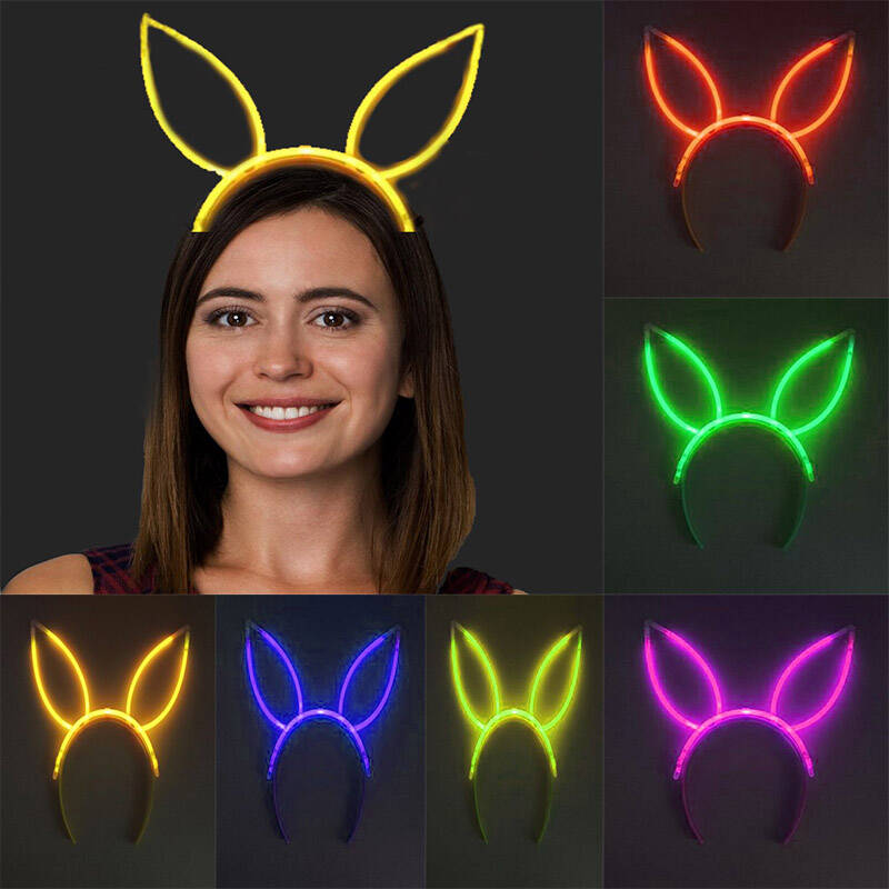 Neon Fosforlu Taç 6 Adet - 1