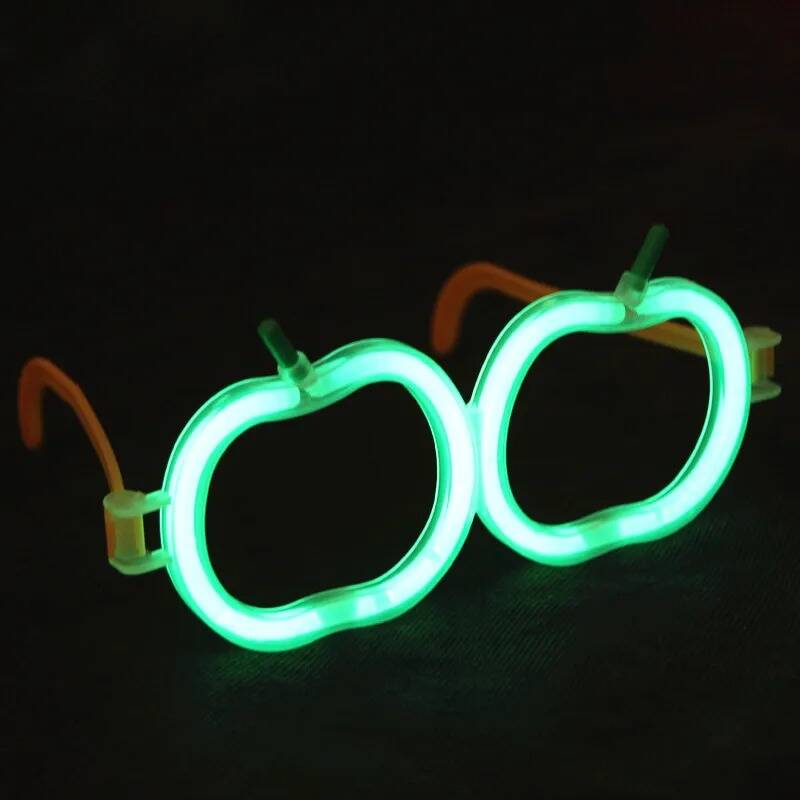 Neon Stick Elma Gözlük Seti 12 Adet - 3