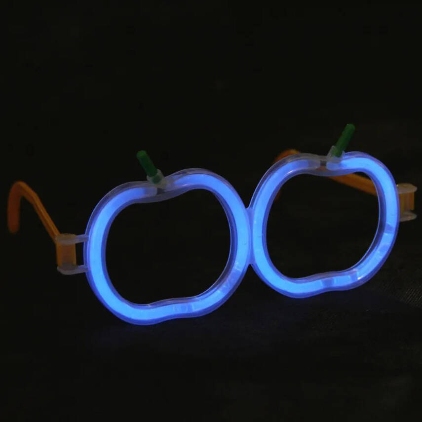 Neon Stick Elma Gözlük Seti 12 Adet - 4