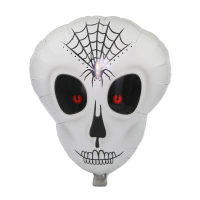 Örümcek Ağ Desenli İskelet Folyo Balon - 1