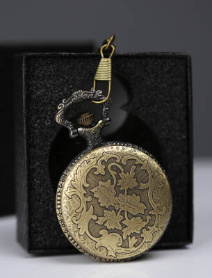 Özel Kutulu Dragonlu Antik Köstekli Saat - 3